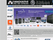 Tablet Screenshot of iavsales.com